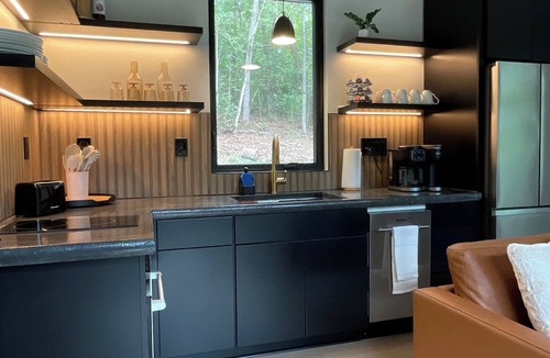 Wilkesboro House | Luxury Shipping Container Home- River Access- Modern Comfort in Nature