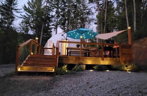 Robbinsville Cabin | Luxury Stargazing Dome On The Dragon's Tail