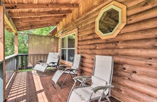 Maggie Valley House | Maggie Valley Family Cabin with Porch and Fire Pit!