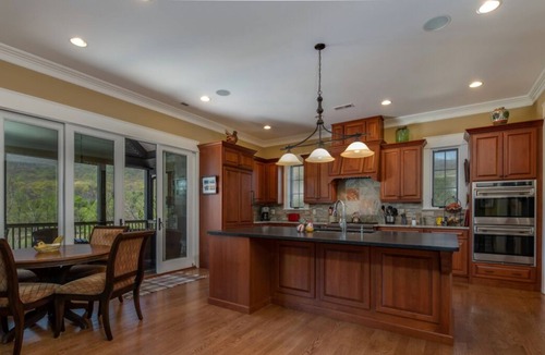 Mill Spring House | Majestic Mountain Retreat with Pool !