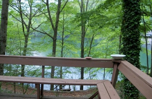 Santeetlah Cabin | Mathews' Mansion, a cabin by a mountain lake