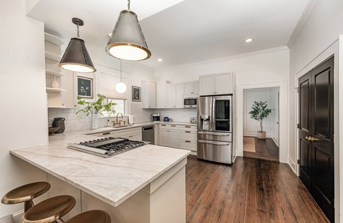 Plaza Midwood House | Midwood Hideaway - Hot Tub + FirePit + Peloton + Putting Green + DiscGolf