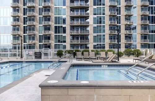 Sobro Apartment | Modern Apartment w/Kitchen | Pet Friendly & Pool | Near Boardwalk & Stadium