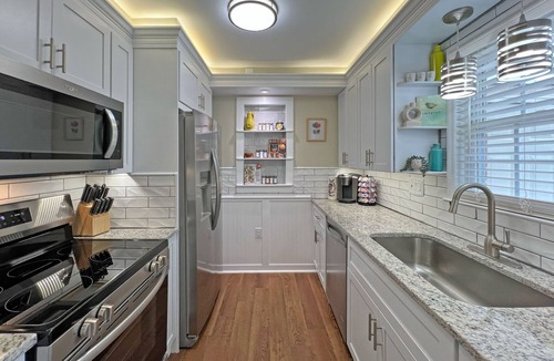 Hickory Condo | Modern Hickory Hideaway