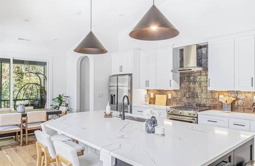 Charlotte House | Modern Home Near Uptown & Camp North End - Sleeps 12, Sports-Themed Game Room