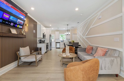 Charlotte House | Modern House in Great Location with GAME ROOM!