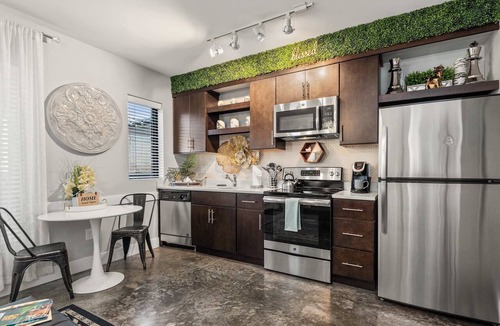 The Nations Apartment | Modern Studio with Private Deck in Nashville