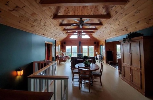 Sparta House | Mountain Cabin with Views of the Blue Ridge Parkway and the Piedmont