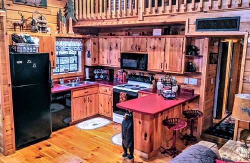 Murphy Cabin | Mountain Log Cabin in Woods with Fiber Wi-Fi & 1st Responder/Military Discounts!
