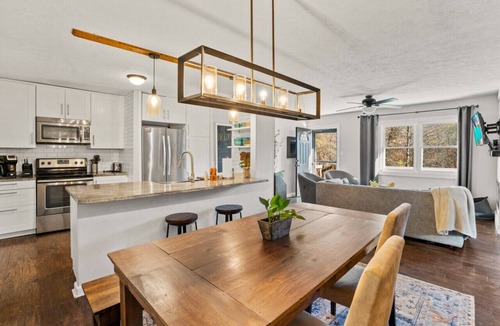 Candler Cottage | Mountain View Cottage with Hot Tub