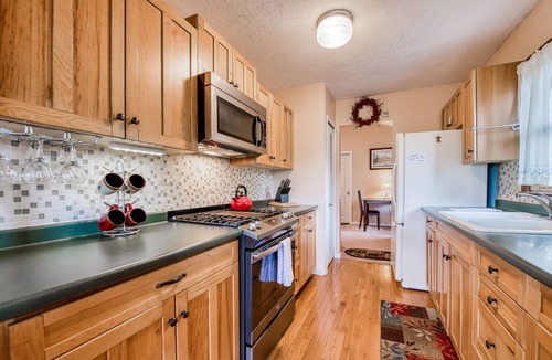 Sylva House | Mountain-view home with deck, grill, fireplace, & washer/dryer - dogs welcome