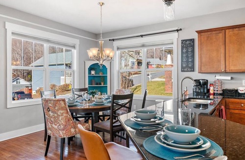 Asheville House | Mountain Views, Game Room, Hot Tub –Close to Downtown