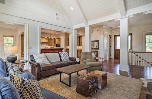 Mill Spring House | Mountain Views! Home in Brights Creek Golf Club