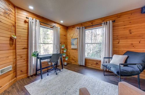 Waynesville House | Mtn-View Waynesville Home Near Trout Stocked Creek