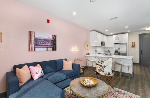 Rolling Mill Hill Condo | Muse | third-floor downtown condo with high-speed WiFi & central AC