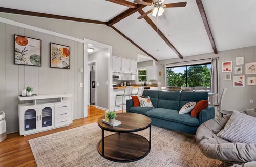 Royal Pines House | Nature Bliss w/Mtn Views! - Fireplace - Near AVL