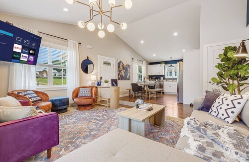 Asheville House | Near DTWN and Biltmore w/HotTub, FirePit, Game Room and Pet Friendly!