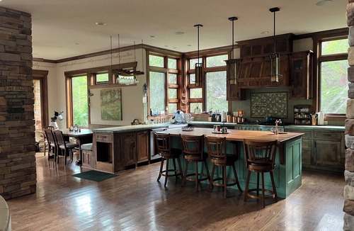 Cullowhee House | New Listing! Breathtaking Lakefront home, Waterfall & Mountain Views, PICKLEBALL