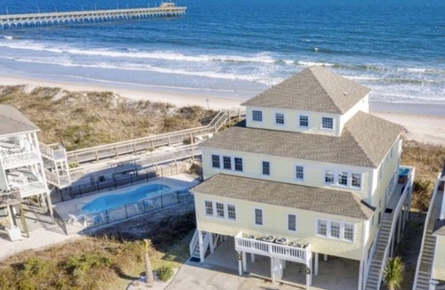 North Topsail Beach House | New Listing "Pass the Salt" a 5 bed/4 bath Villa in North Topsail Beach