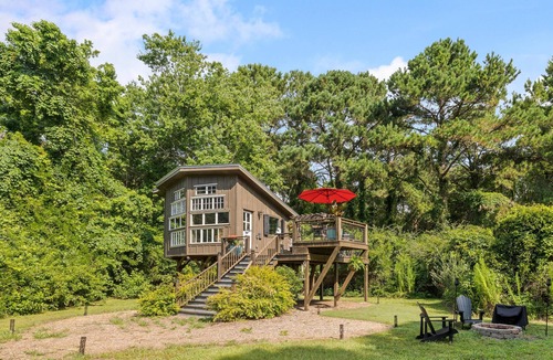 Wadmalaw Island House | New Listing! Rustic Luxury Treehouse