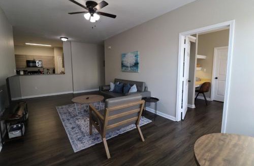 Pembroke Apartment | New Modern Stay Across from UNC-P with Pool & Gym