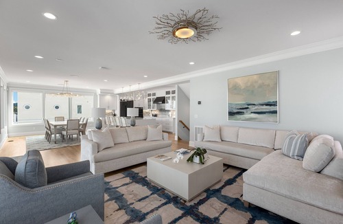Kure Beach House | NEW! Ocean Front luxurious 6 bedroom home Pool, Elevator, and on the Beach!