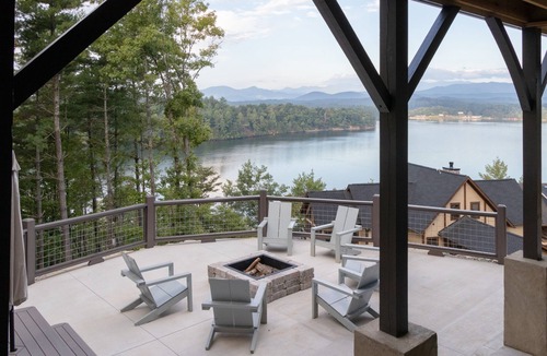 Nebo House | New Waterfront Home - Amazing Views of Lake James and NC Mountains