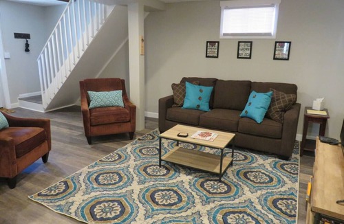 Oakley Apartment | Newly Renovated Private Lower Level Suite near Biltmore