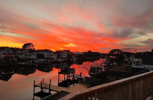 Colington Harbour House | Nights on Broadbay Waterfront renovated home. Beautiful views! Private beach