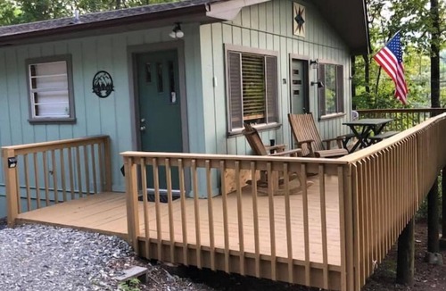 Robbinsville Cabin | No steps and dogs welcomed!