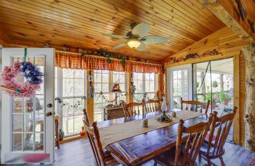 Micaville House | North Carolina Getaway with Covered Porches and Patio