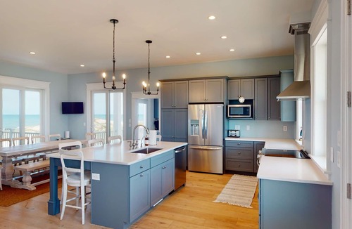 Carova Beach House | Northwind | 4BR Oceanfront 4x4 OBX | Private Pool & Villa | Sleeps 10