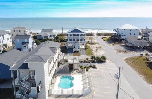 Surf City Apartment | Ocean and Sound Views at Shoreline Escape!