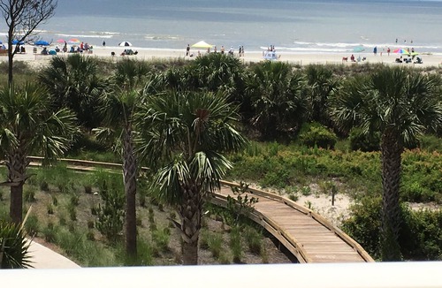 Hilton Head Island Condo | Ocean Dunes 305🌴270 Degree Direct Ocean Front+View With 2En Suite+King & 2Bikes