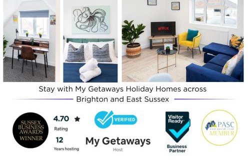 Peacehaven House | Ocean Side with Free Parking By My Getaways