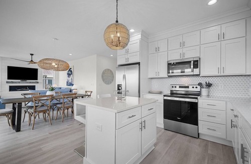 Village of Stump Sound House | "Ocean Sounds" - 2nd Row 7 Bedroom Home - Elevator, Community Pool