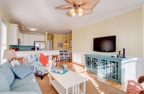 Wilmington Beach House | Ocean View From Both Of Our Decks.at 1218 S Lake Park #2