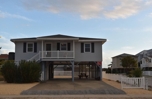 Ocean Isle Beach House | Ocean view with your morning coffee! Just 100 yards to the beach.