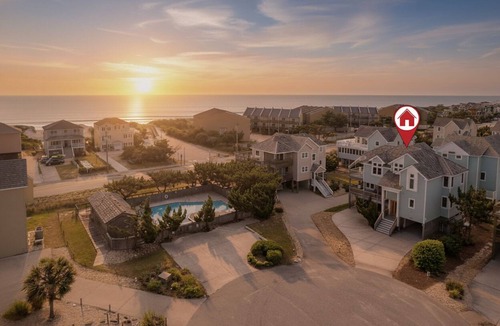 Nags Head House | Ocean Views, Hot Tub, Arcade, Pool, Beach, Pets OK Fully Loaded, Arcade