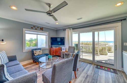 Topsail Beach House | Oceanfront Beach House - Two Kitchens - Pets Allowed
