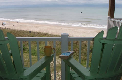 Sneads Ferry Condo | Oceanfront Condo with Beautiful View. Top floor, Elevator, Easy Beach Access.