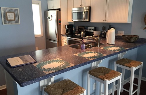 Kure Beach Condo | Oceanfront Condo with Fantastic Views