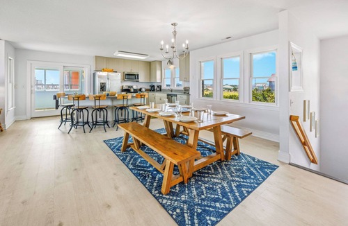 Avon House | Oceanfront Dog Friendly Home w/Pool, Hot Tub, Game Room. Can't Hard-A-Lee Wait!