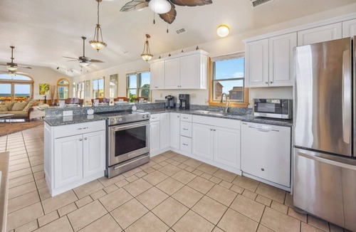 Avon House | Oceanfront Dog Friendly Home w/Saltwater Pool, Hot Tub, Private Beach Boardwalk