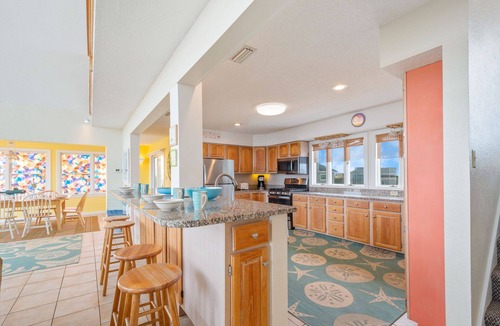 Avon House | Oceanfront Dog Friendly w/Hot Tub, Theater, Community Pool & Tennis/Pickleball