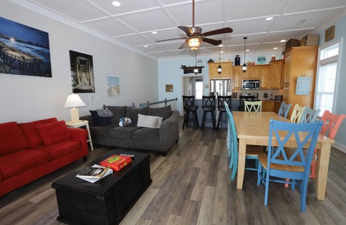 Surf City House | Oceanfront, Elevator, Early Check-In, Pool, Step onto the Sand