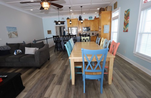 Surf City House | Oceanfront, Elevator, Early Check-In, Pool, Step onto the Sand