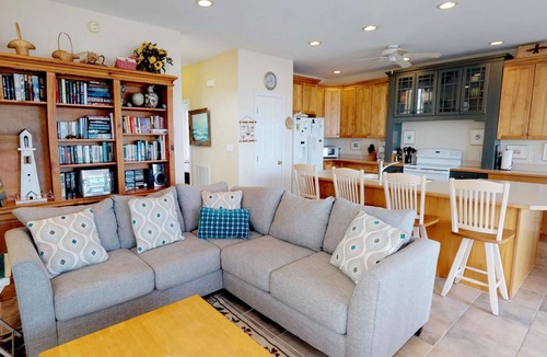 Kure Beach House | Oceanfront Escape | 4 Balconies, Private Beach Path, Walk to Kure Pier, Turtle Nesting Area!