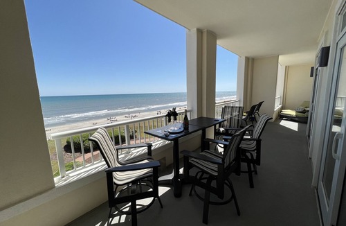 Salter Path Condo | Oceanfront (Grande Villas) 4 bedroom 4 bath Luxury 60 + ft of balcony