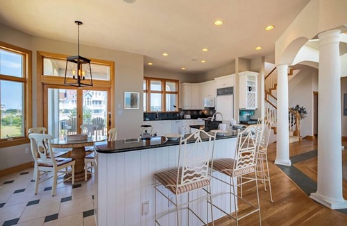 Hatteras House | Oceanfront Hatteras home w/endless views, pool, hot tub, rec room & more!